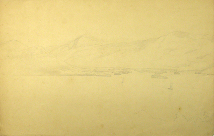 Studie van een landchap