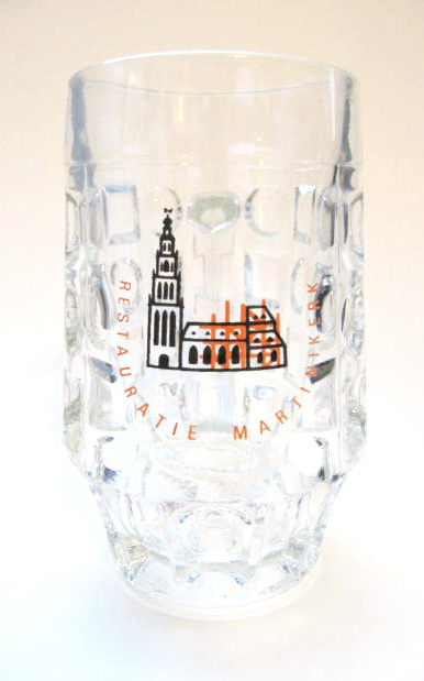 Bierglas "Restauratie Martinikerk"