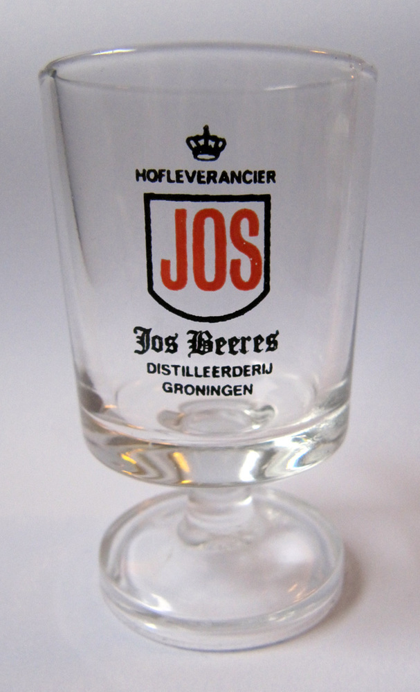 Borrelglas "Jos Beeres Distilleerderij"