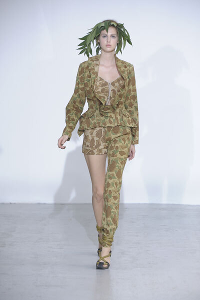 outfit (No. 10 / one legged camouflage), collectie women S/S 10