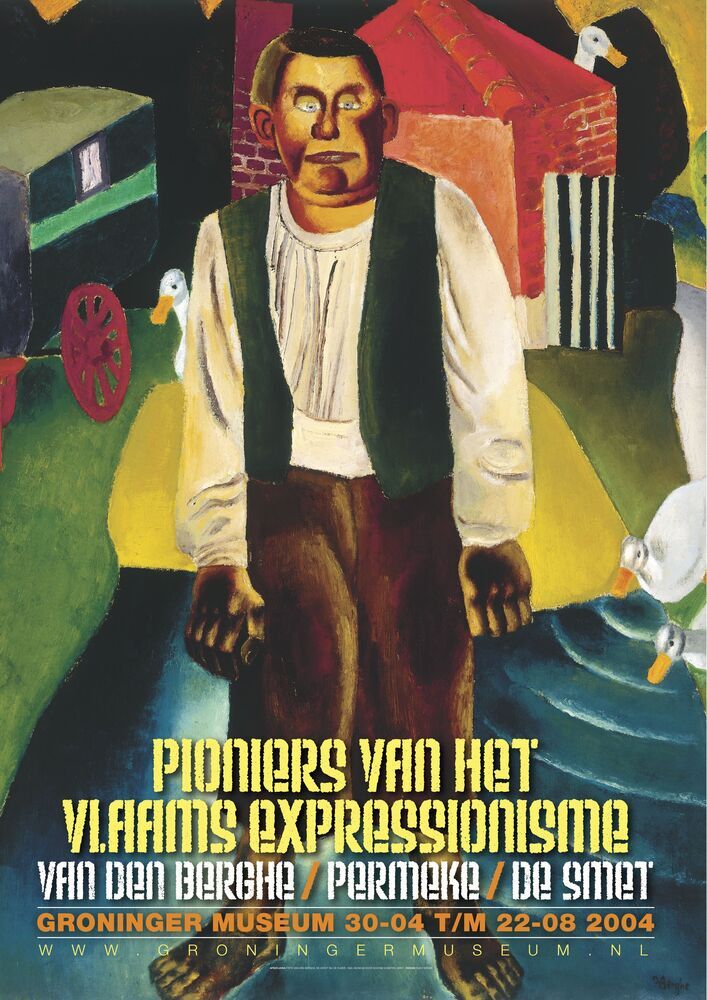 Tentoonstelling in Groninger Museum 30-4 t/m 22-8-2004: Pioniers van het Vlaams expressionisme: Van den Berghe, Permeke, De Smet