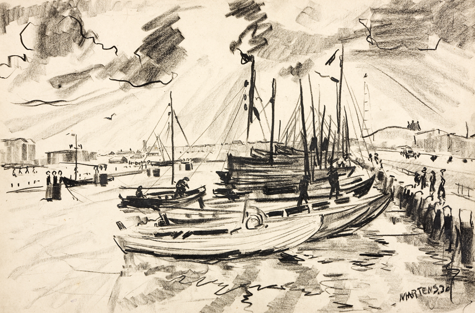 Zee, binnenhaven Scheveningen