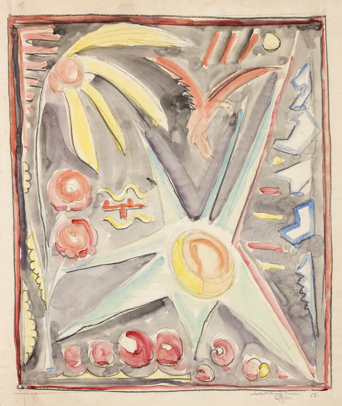 Schetsontwerp Kussen