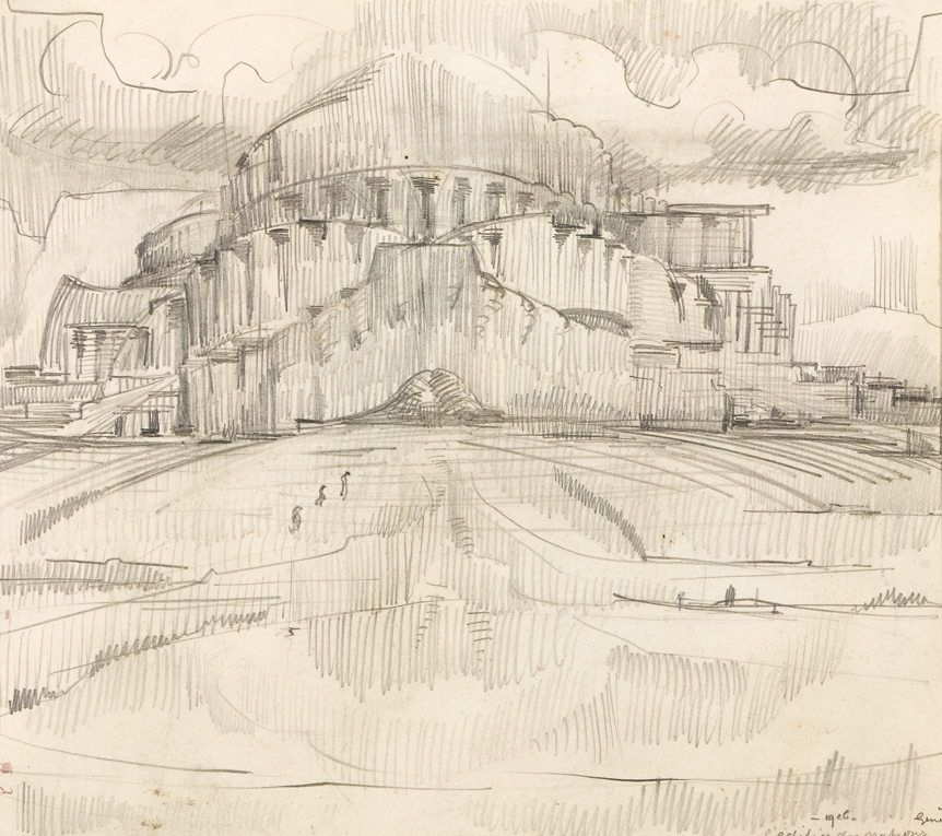 Ontwerp voor een Volkenbondgebouw te Genève