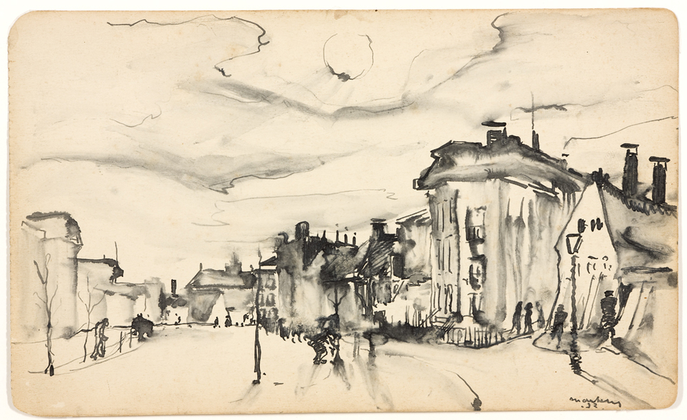 Kattendiep, in westelijke richting