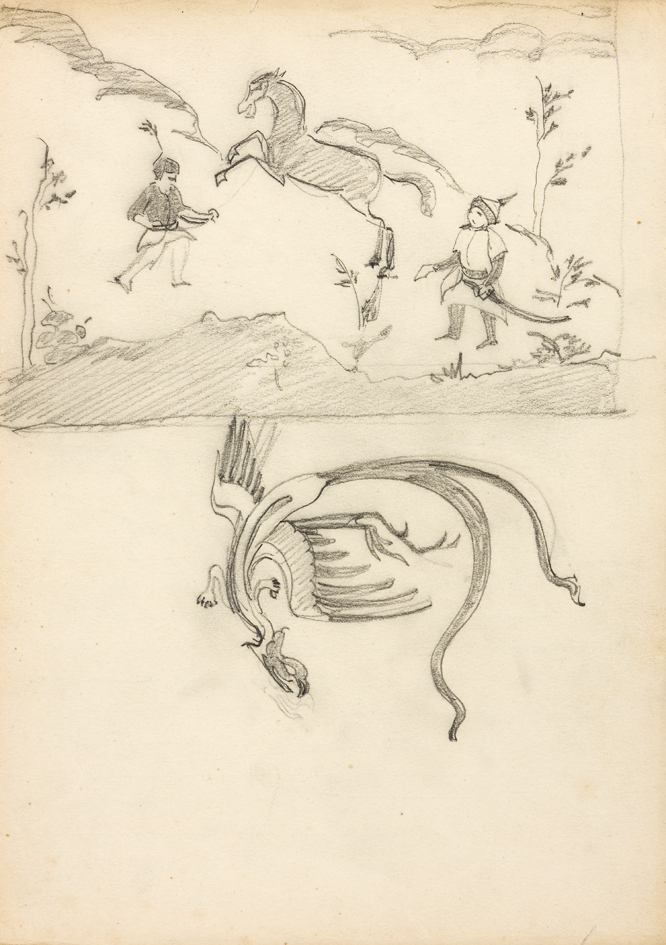 Ontwerp voor handwerk of wandkleed