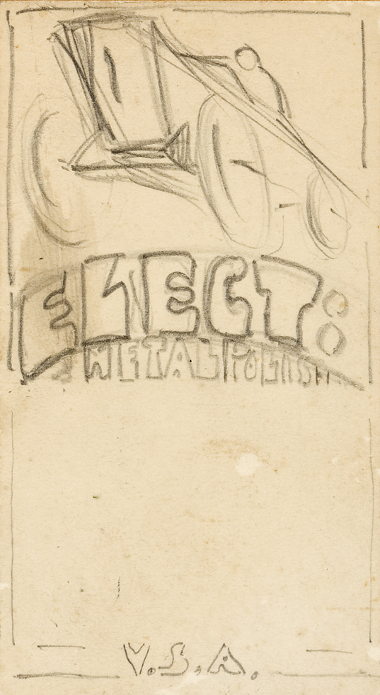 Ontwerp voor advertentie: Elect Metal Polish