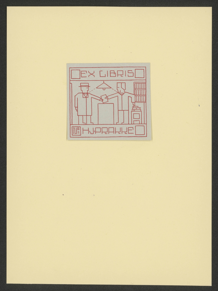 Ex-libris H.J. Prakke