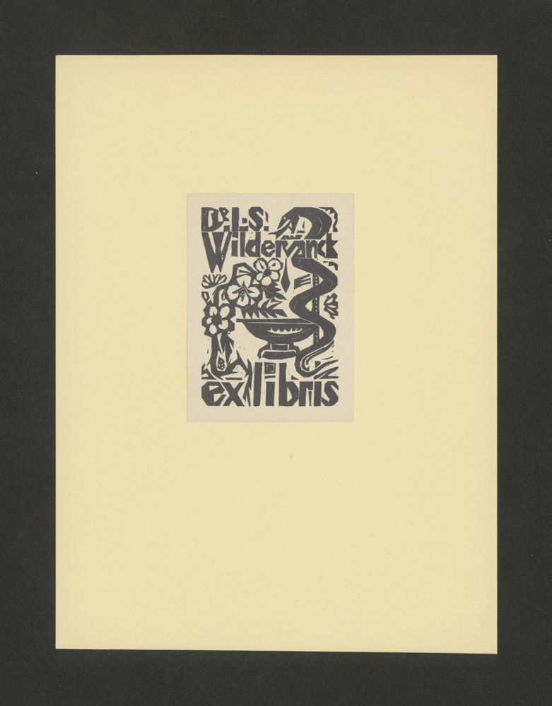 Ex-libris L.S. Wildervanck