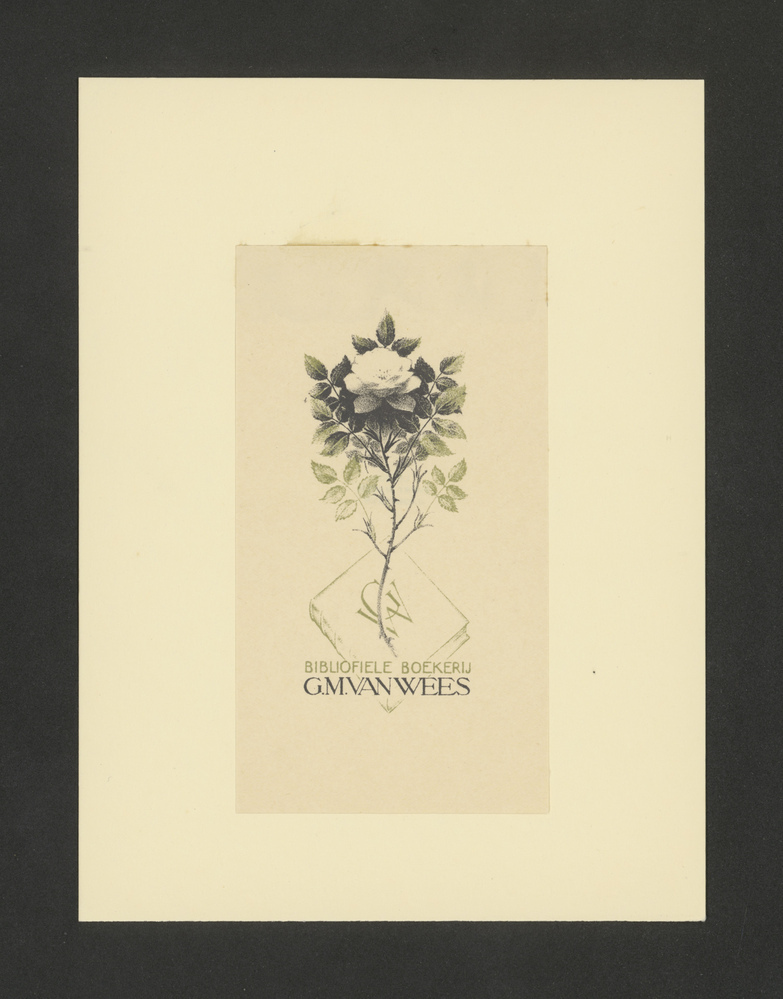 Ex-libris G.M. van Wees