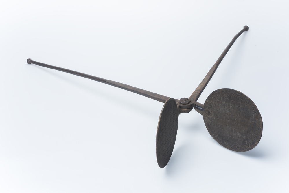 Kniepertjesijzer (wafeltang)