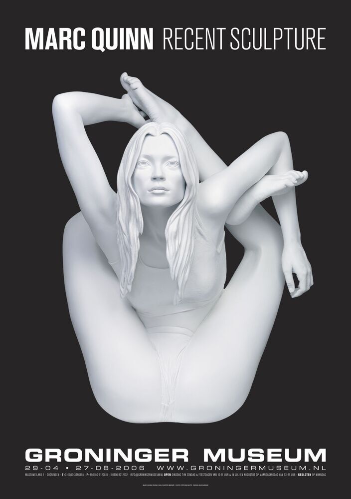 Tentoonstelling in Groninger Museum 29-4 t/m 27-8-2006, Marc Quinn, recent sculpture