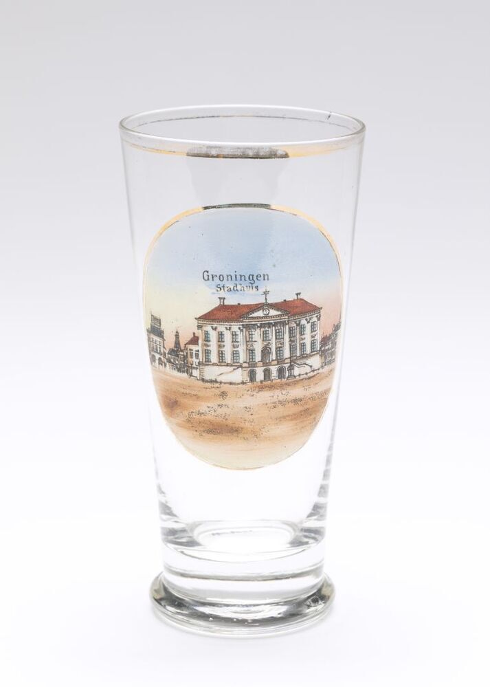 Bierglas "stadhuis Groningen"