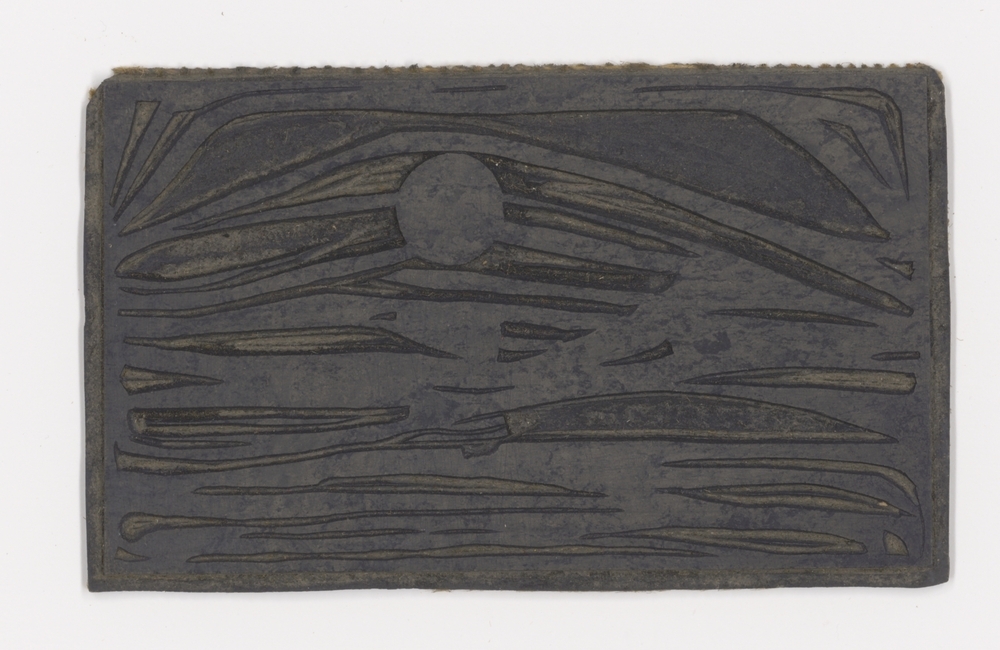 Zonder titel (linoleumblok)