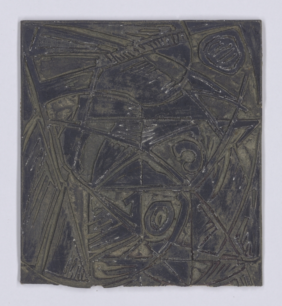 Zonder titel (linoleumblok)