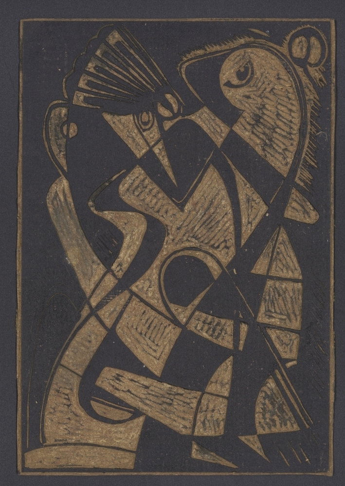 Vogel (linoleumblok)