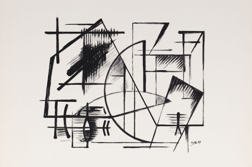 Compositie met lijnen