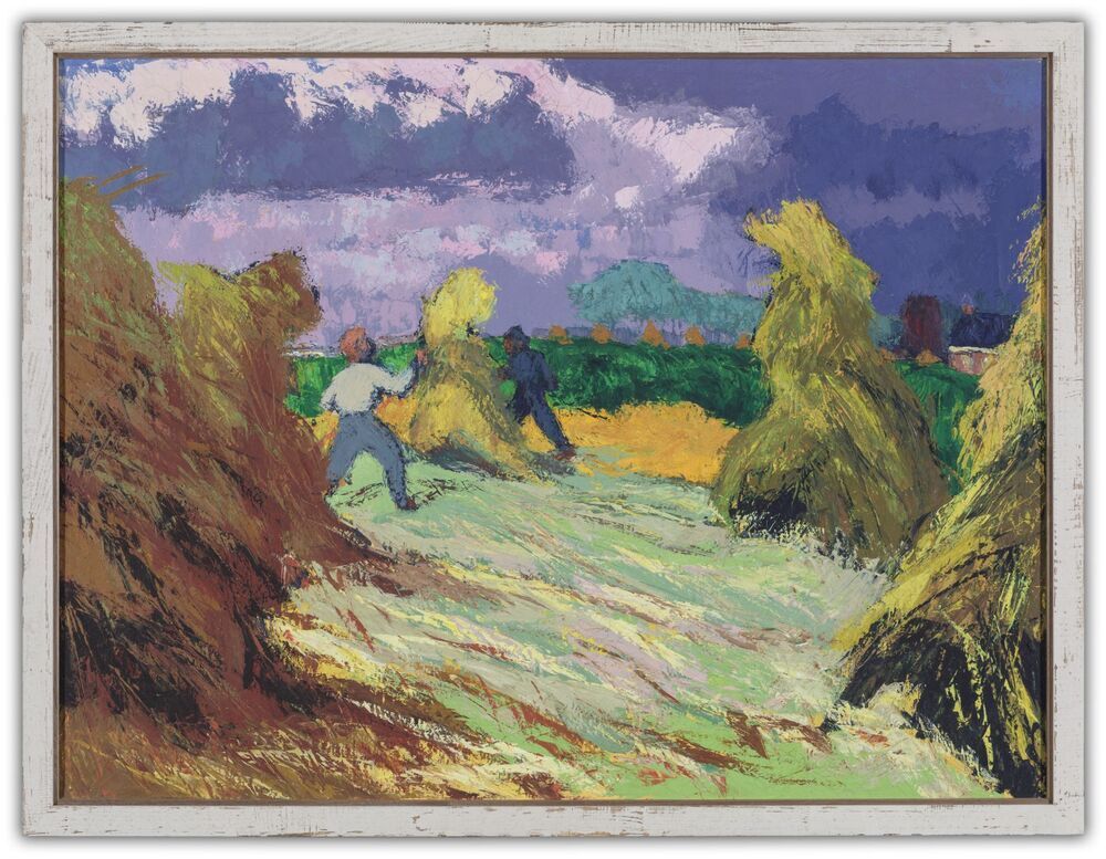 Het drogen van bietenzaad