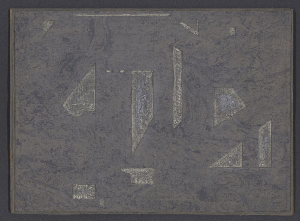 Linoleumblok Grijs (klein)