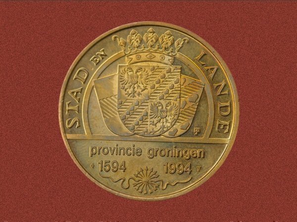 Herdenkingspenning Provincie Groningen 400 jaar