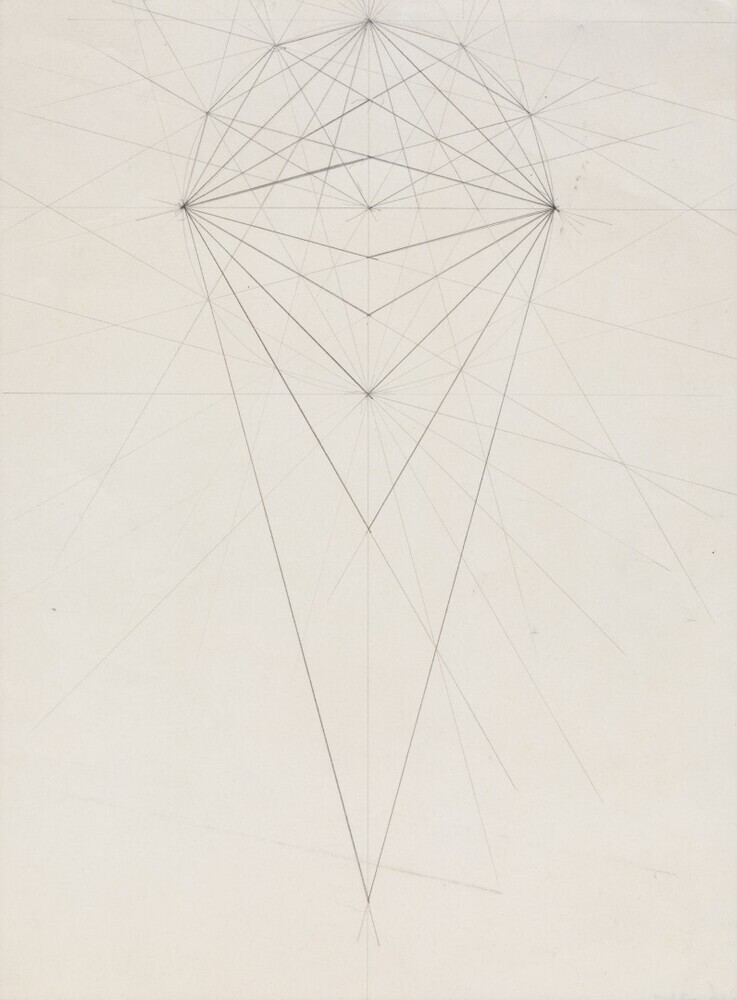 Ontwerptekening voor sterrozet