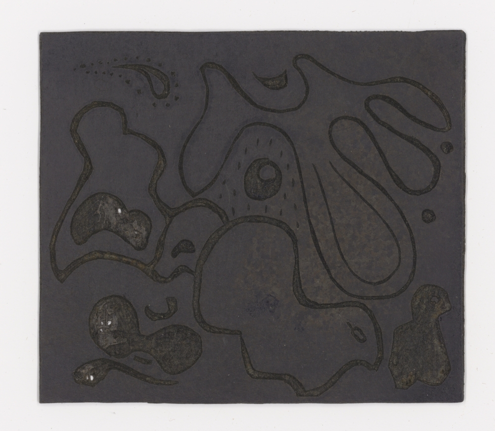 Diepzeedroom F (linoleumblok)