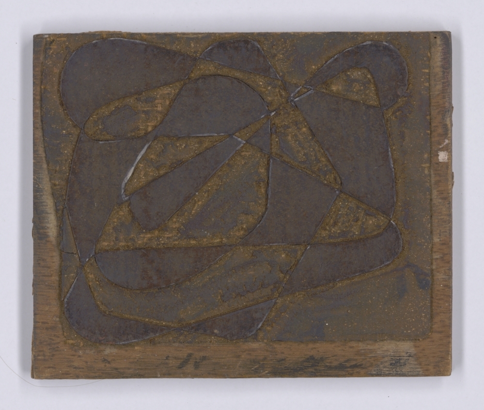 zonder titel (linoleumblok)