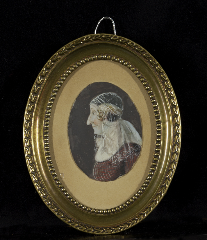 Dame in Groninger dracht