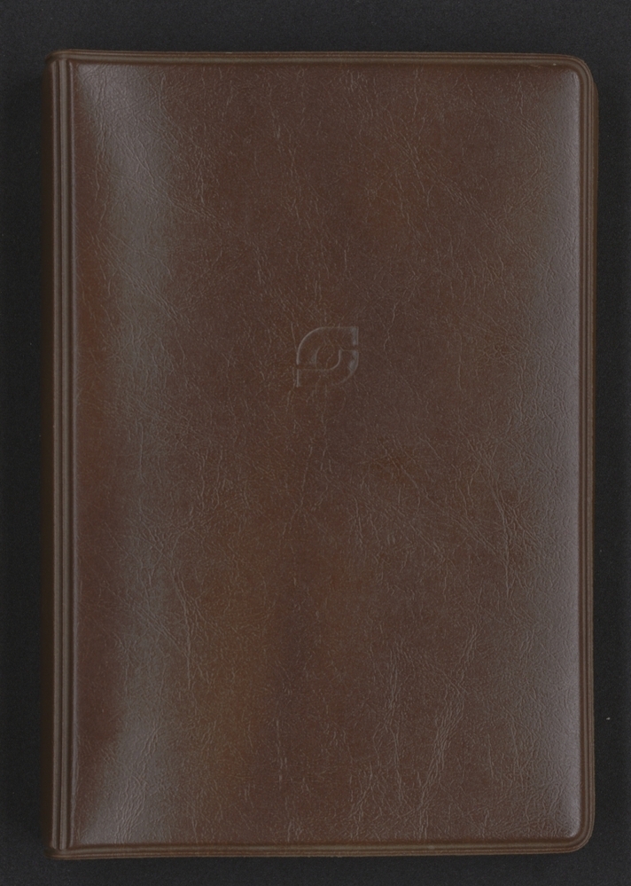 Notitieboekje met aantekeningen, schetsen en tekeningen