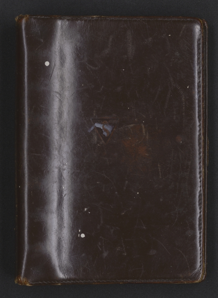 Notitieboekje met aantekeningen, schetsen en tekeningen