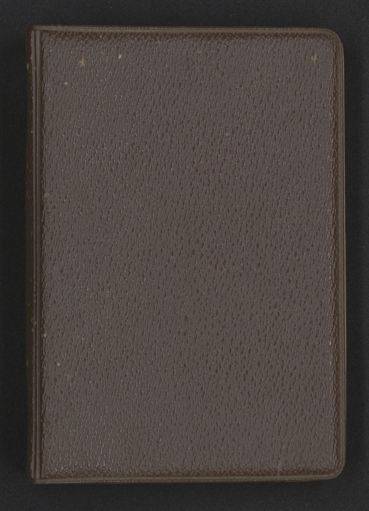 Notitieblokje met aantekeningen, schetsen en tekeningen