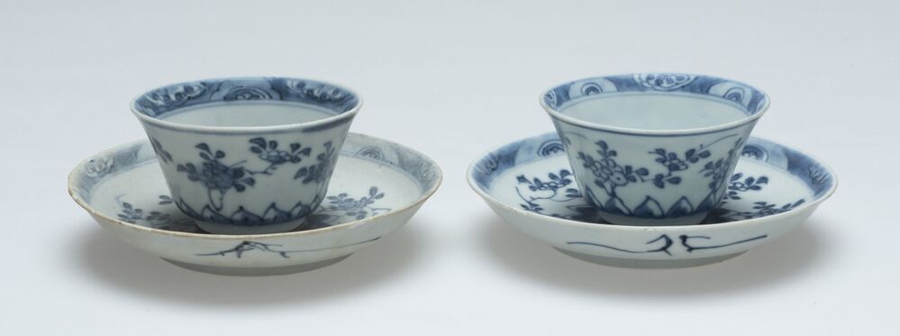 Kop en schotel (uit collectie Ca Mau Chinees export-porselein)