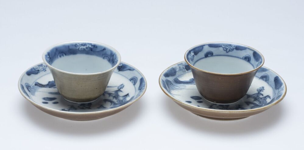 Kop en schotel (uit collectie Ca Mau Chinees export-porselein)