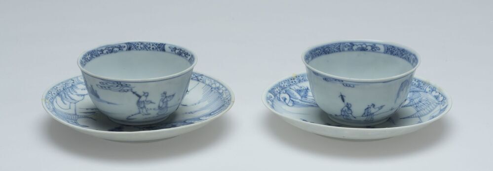 Kop en schotel (uit collectie Ca Mau Chinees export-porselein)