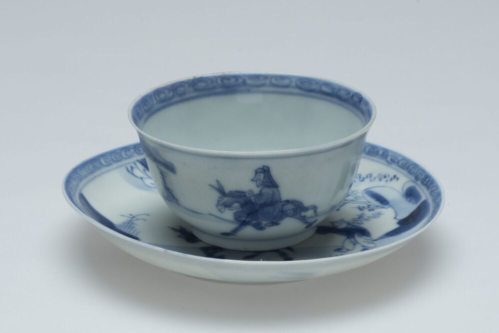 Kop en schotel (uit collectie Ca Mau Chinees export-porselein)