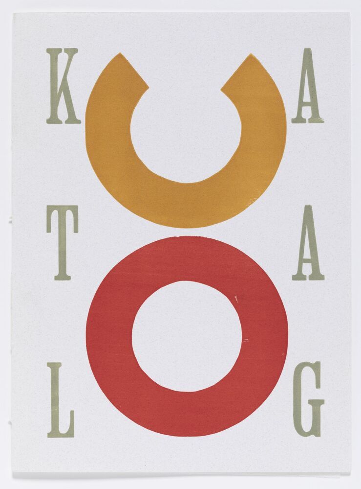 Catalogus tentoonstelling Ben Joosten en Eberhard Zummach: Katalog