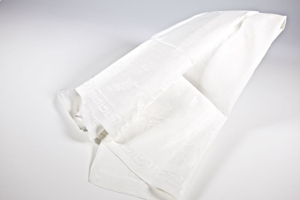 Avondmaalslinnen: tafellaken klein (uit de kerk: Pieterburen)