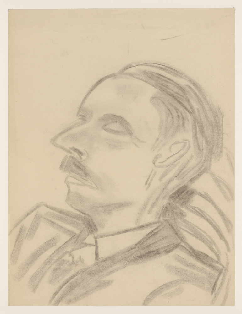 W. Jos de Gruyter in slaap