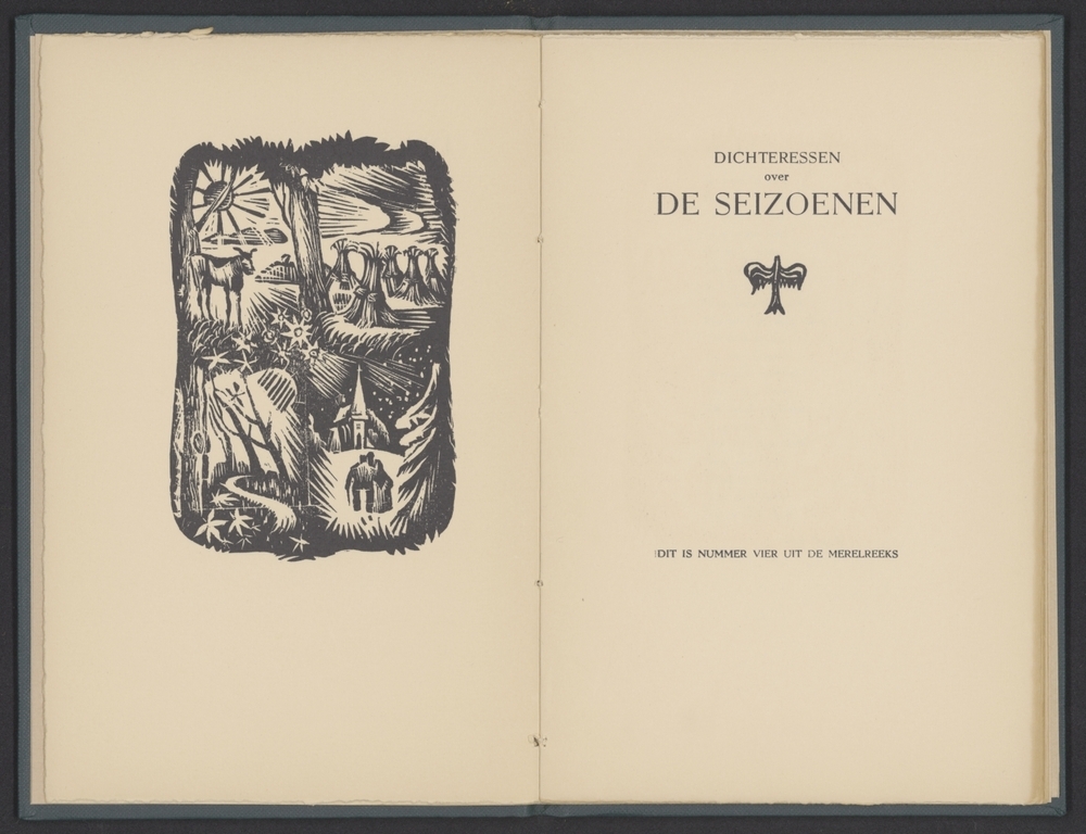 Dichteressen over de seizoenen (Merelreeks nr 4)