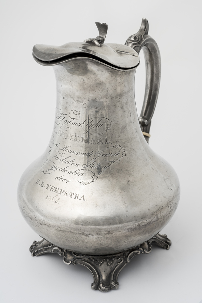 Avondmaalskan (uit de kerk: Visvliet)