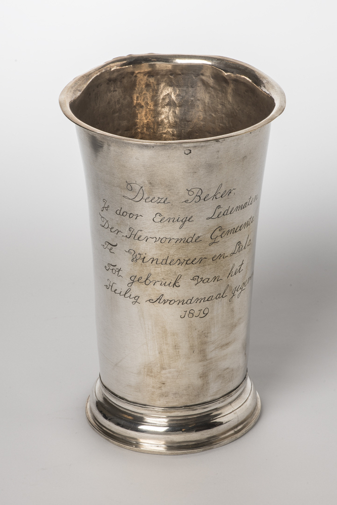 Avondmaalsbeker (uit de kerk: Kiel Windeweer)