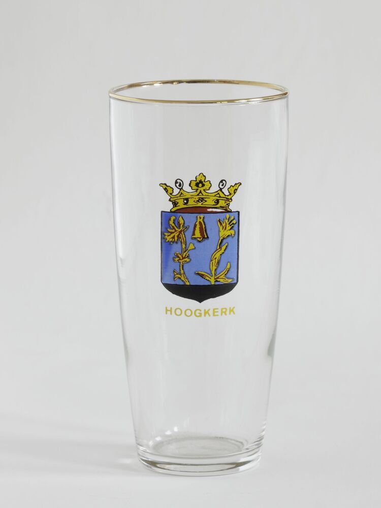 Bierglas "Gemeentewapen Hoogkerk"