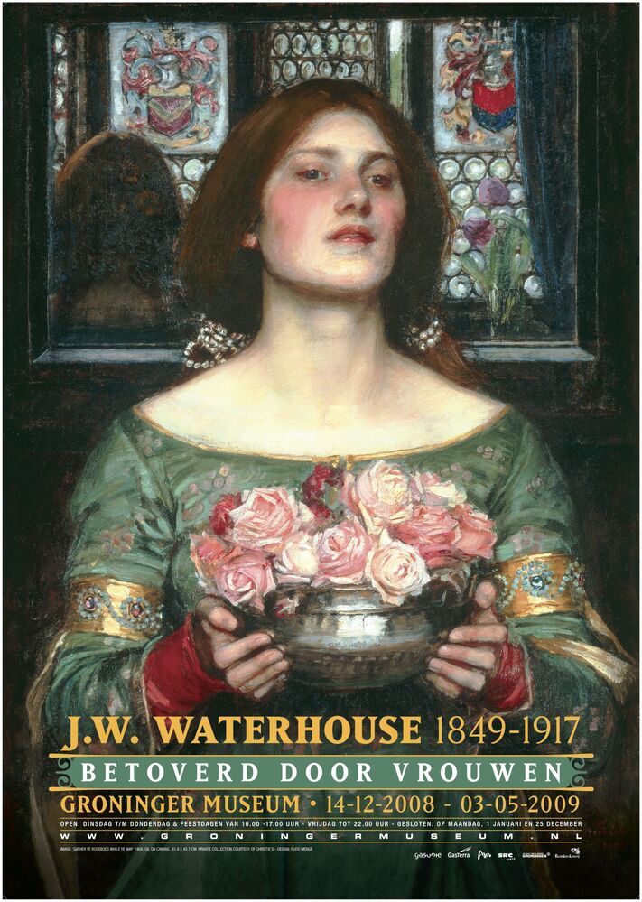 Tentoonstelling in Groninger Museum: J.M. Waterhouse (1849-1917), betoverd door vrouwen