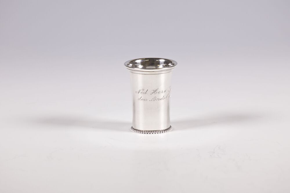 Avondmaalsbekertje (uit de kerk: Den Andel)