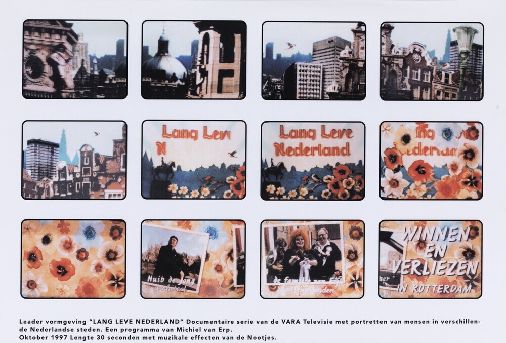 Leader vormgeving VARA-televisieprogramma 'Lang leve Nederland'