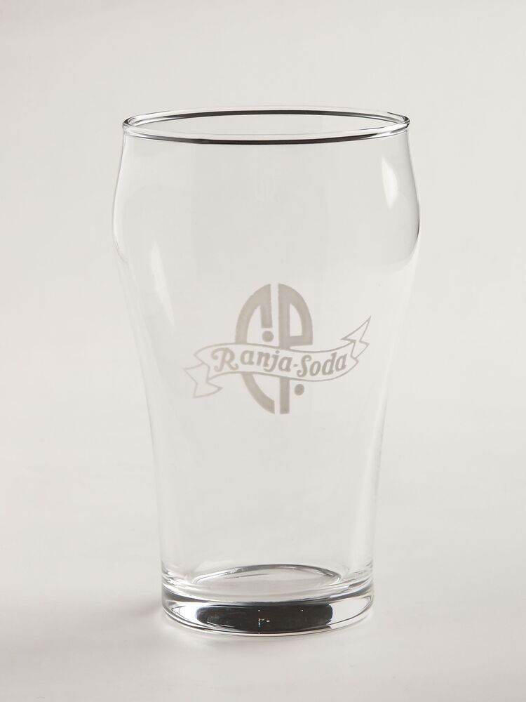 Limonadeglas Ranja Soda (Promotiemateriaal Ranja CP fabrieken NV Groningen)