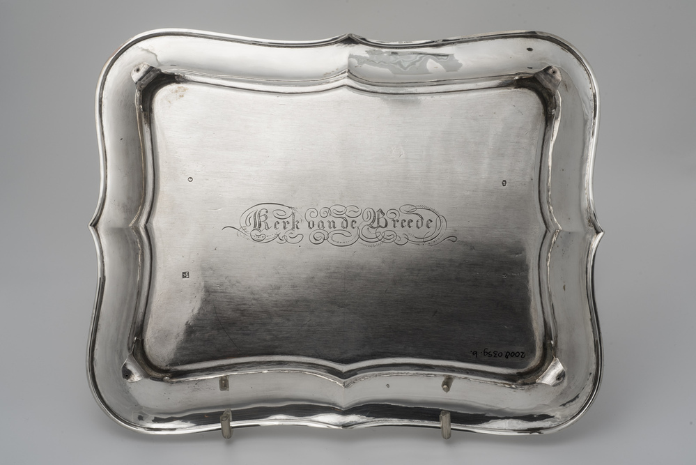 Avondmaalschaal (uit de kerk: Breede)