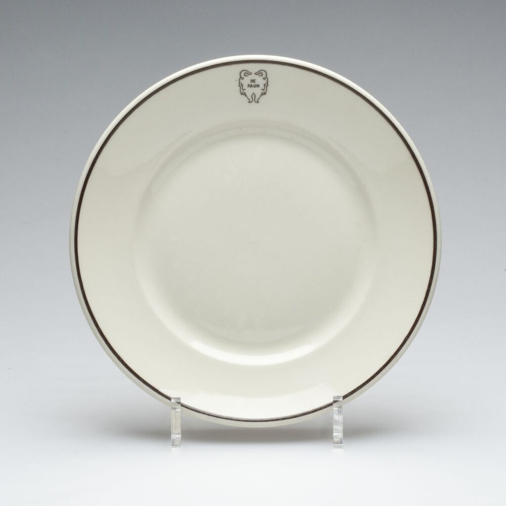 Ontbijtbord 'De Faun'