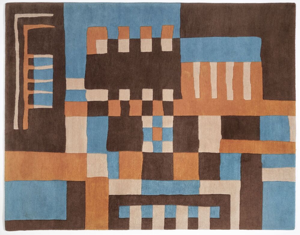 Tapijt of vloerkleed naar ontwerp van Wobbe Alkema