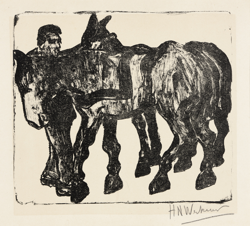 Voerman met paarden (L-3a)